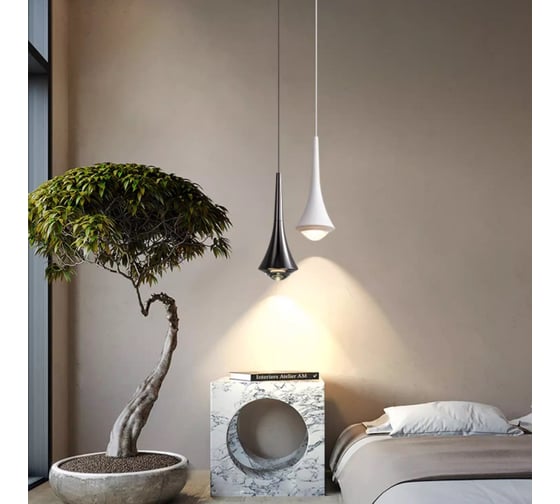 Подвесной светильник IMPERIUMLOFT CAI B Pearl Black 240101-23