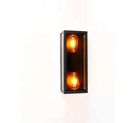 Садово-парковый уличный светильник настенный General Lighting Systems серия Лофт GWL-2E27-IP65, патрон E27, под 2 лампы 662471