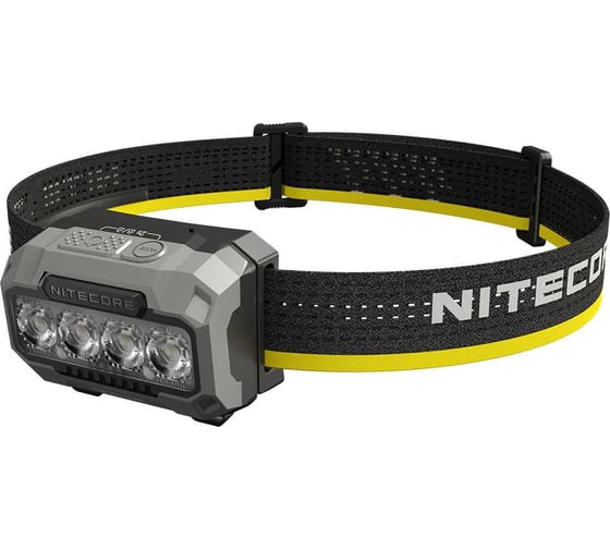 Налобный фонарь NITECORE HA23 UHE/MCT Black 600 Люмен, 132 м, 125 ч 2507