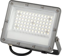 Прожектор светодиодный уличный ЭРА PRO LPR-063-0-65K-050 50Вт 6500K КСС Г 90° IP65 серый поликарбонат Б0067705