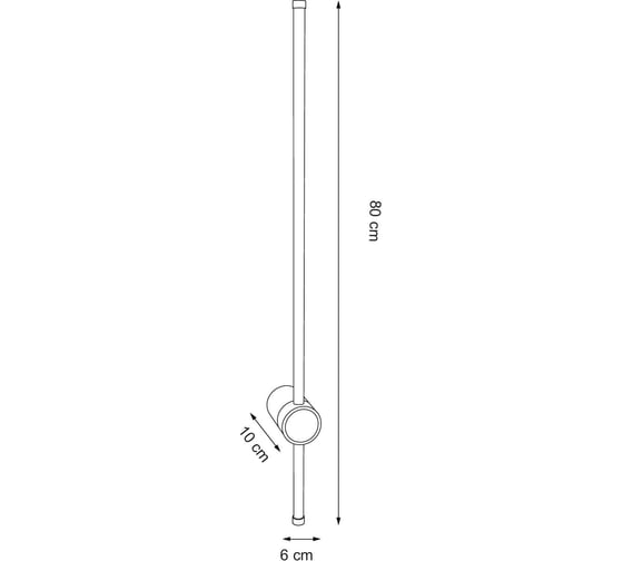 Уличный светильник ARTE LAMP A5409AL-1BK