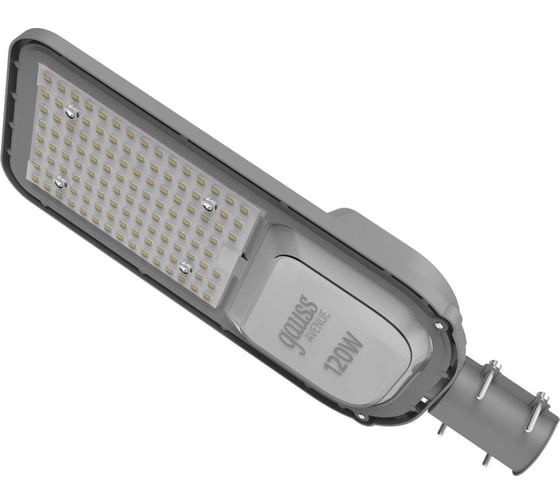 Уличный консольный светодиодный светильник Gauss Avenue 120W 12000lm 6500K IP65 КСС Ш LED 629534420