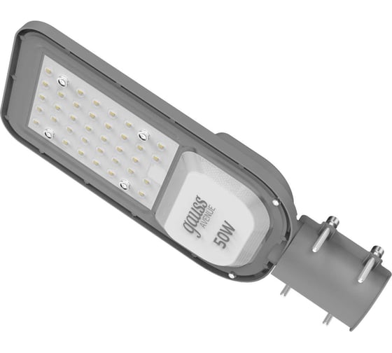 Светильник Уличный LED GAUSS Avenue IP65 327*136*63 50W 5000lm 6500K 200-240V КСС Ш 1/4 629534450