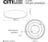 Светильник потолочный Citilux BART LED черный CL755291 10