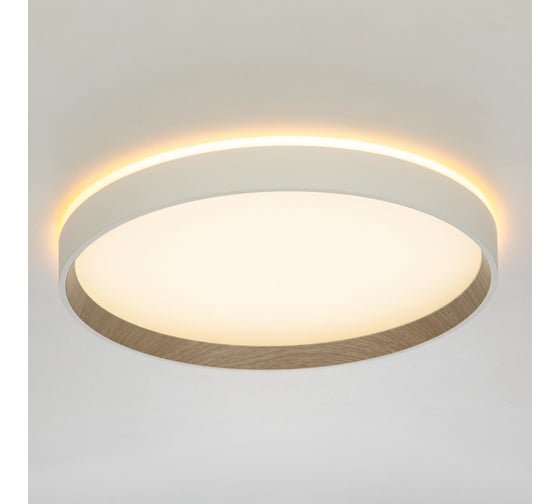 Светильник с пультом Citilux ETALON LED RGB белый+бук CL750320R