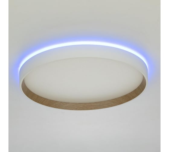 Светильник с пультом Citilux ETALON LED RGB белый+бук CL750320R