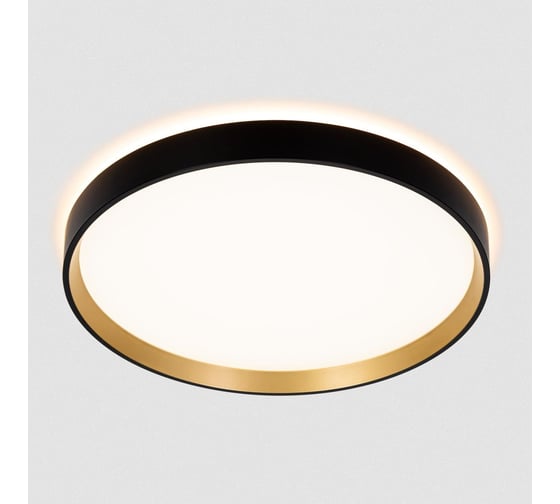 Светильник с пультом Citilux ETALON LED RGB черный+золото CL750321R