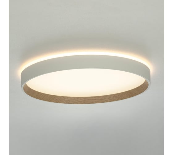 Светильник с пультом Citilux ETALON LED RGB белый+бук CL750500R