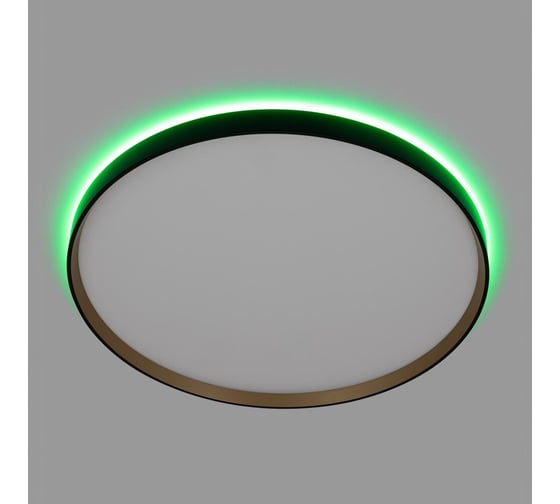 Светильник с пультом Citilux ETALON LED RGB черный+золото CL750501R