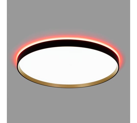 Светильник с пультом Citilux ETALON LED RGB черный+золото CL750501R