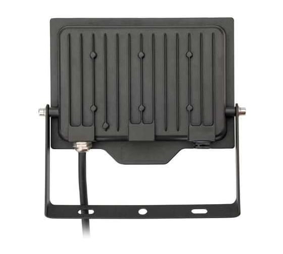 Прожектор светодиодный Русский Свет СДО FL 10 C 50W VW 865 BK CL 192x148x28мм 50Вт 6500К IP65 уличный черн. 15081023055