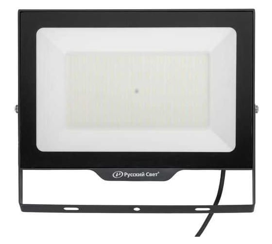 Прожектор светодиодный Русский Свет СДО FL 10 C 200W VW 840 BK CL 397x290x31.5мм 200Вт 4000К IP65 уличный черн. 15081023281