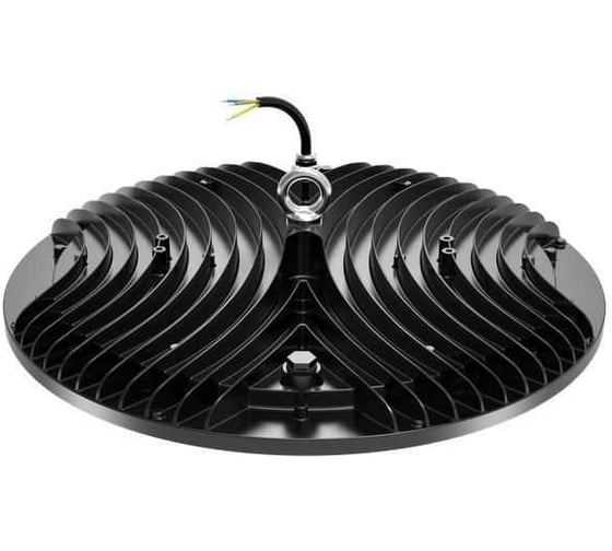 Светильник светодиодный Русский Свет ДСП IB 02 S 200W W 850 BK PC 367x367x91.5мм 200Вт 5000К IP65 High Bay подвес черн. 16090223140