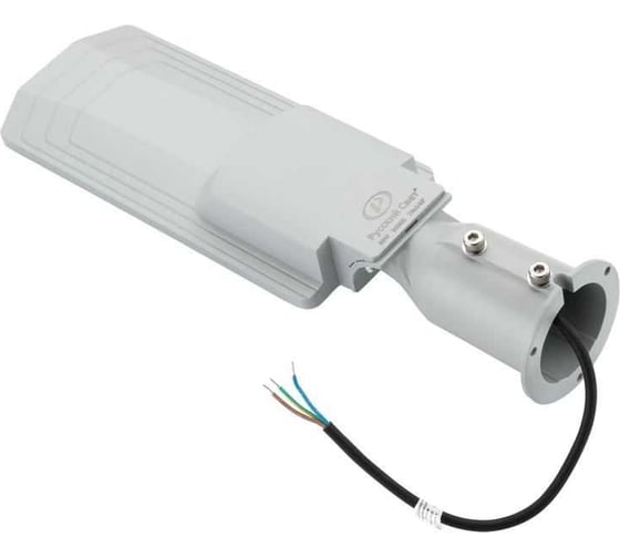 Светильник светодиодный уличный Русский Свет ДКУ RD 10 P 50W SHB 840 GR 477x138мм 50Вт 4000К IP66 консольн. сер. 17121023274