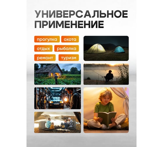 Фонарь светодиодный аккумуляторный FORSTIME FT-TH2160(65847)