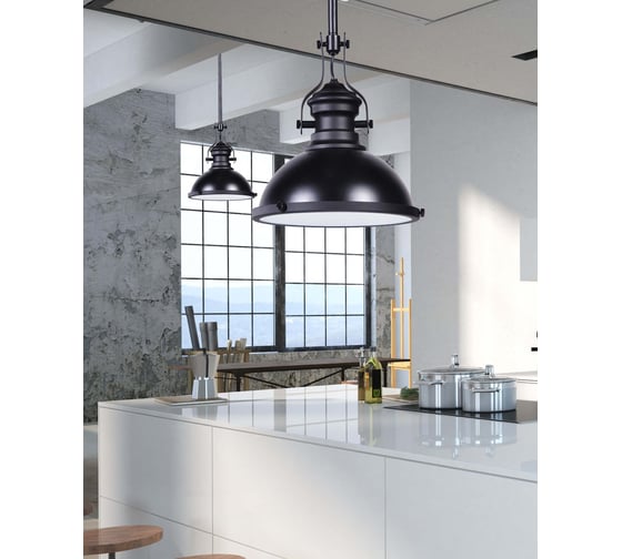 Подвесной светильник Lumina Deco Eligio LDP 6863-1 BK+WT