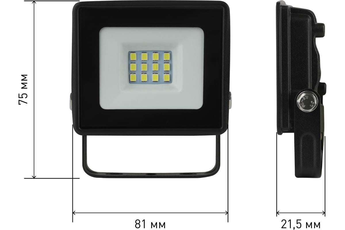Светодиодный уличный прожектор ЭРА LPR023065K020 20Вт 6500K 1600Лм  103х99х23,5 Б0052022 - выгодная цена, отзывы, характеристики, фото - купить  в Москве и РФ