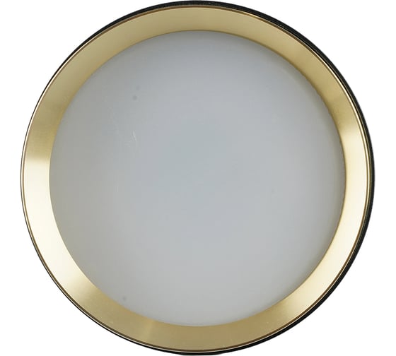 Светильник потолочный FERON 12W, 230V, GX53, черный золото HL459 52021
