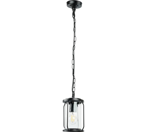 Светильник садово-парковый FERON 100W 220-240V E27 черный (на цепочке 600мм) 51966