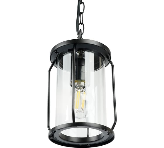 Светильник садово-парковый FERON 100W 220-240V E27 черный (на цепочке 600мм) 51966