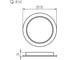 Светильник KANLUX типа downlight, направленного света TAVO LED DO 18W-NW 36513 2