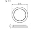Светильник KANLUX типа downlight, направленного света TAVO LED DO 12W-NW 36512 2