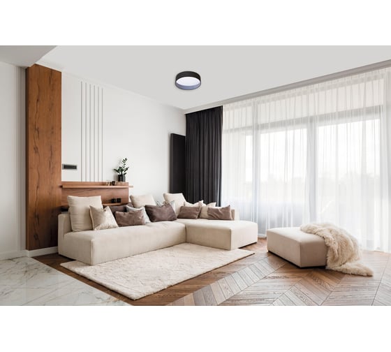 Потолочный светодиодный светильник KANLUX RIFA LED 17,5W NW B/W 36462