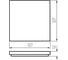 Светильник накладной KANLUX VARSO HI 36W-NW-L 26449 3
