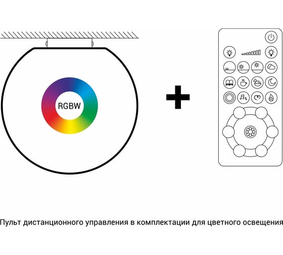 Настенно-потолочный светильник m3light SPHERE E14 25см IP40 RGBW set 13223540