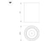 Светильник Arlight SP-SALT-R95-20W Warm3000 1шт 056743 3