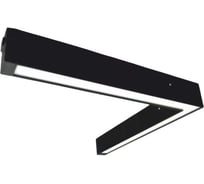 Трековый светильник EKS COLIBRI LONDON угловой черный, 18W, 4000K, 1500ЛМ, D310_310_40 0У-00004535