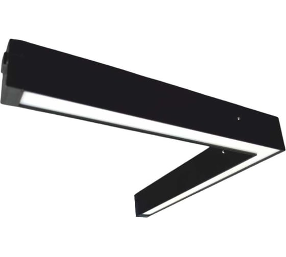 Трековый светильник EKS COLIBRI LONDON угловой черный, 18W, 4000K, 1500ЛМ, D310_310_40 0У-00004535