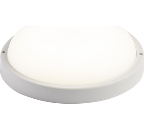 Светодиодный ЖКХ светильник Сириус А SHPR D200x55мм 12Вт 4000К 960Лм IP65 с Датчиком SiriusA SHPR-12W-Sen-4K