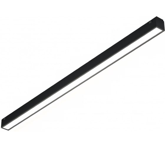 Трековый магнитный светодиодный светильник iLEDEX VISION48/25 SMART 4825-038-L485-24W-110DG-BK