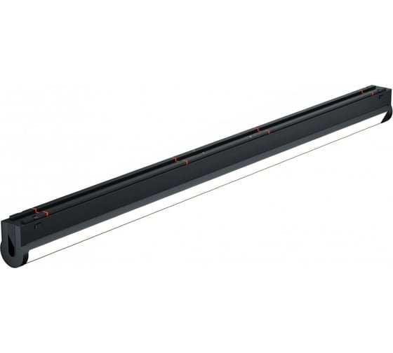 Трековый магнитный светодиодный светильник iLEDEX VISION48/25 SMART 4825-040-L497-24W-110DG-BK