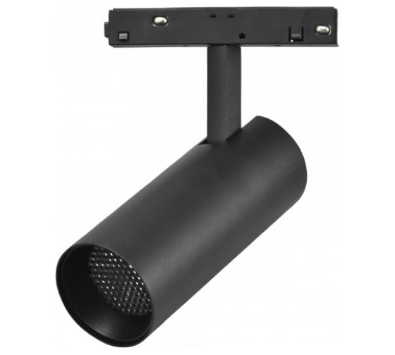 Трековый магнитный светодиодный светильник iLEDEX VISION48/22 SMART 4822-006-D55-18W-38DG-BK