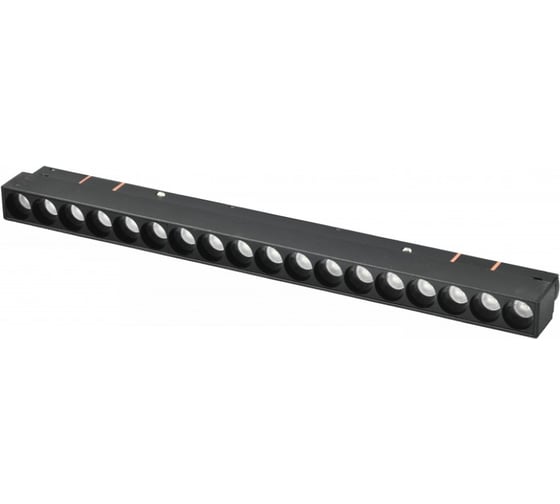 Трековый магнитный светодиодный светильник iLEDEX VISION48/22 SMART 4822-002-L350-18W-38DG-BK