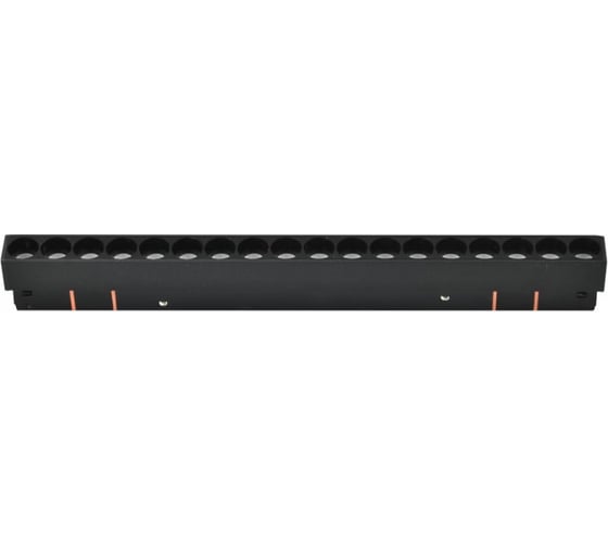 Трековый магнитный светодиодный светильник iLEDEX VISION48/22 SMART 4822-002-L350-18W-38DG-BK