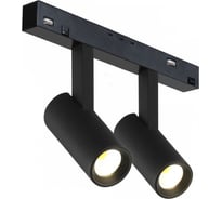 Трековый магнитный светодиодный светильник iLEDEX VISION48/22 SMART 4822-005-D34-16W-40DG-BK