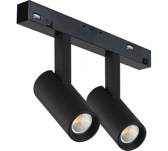 Трековый магнитный светодиодный светильник iLEDEX VISION48/22 SMART 4822-005-D34-16W-40DG-BK