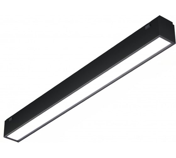 Трековый магнитный светодиодный светильник iLEDEX VISION48/25 4825-038-L293-12W-110DG-3000K-BK 1