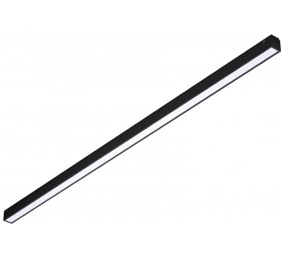 Трековый магнитный светодиодный светильник iLEDEX VISION48/25 4825-038-L895-30W-110DG-4000K-BK 1