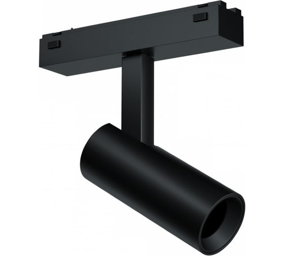 Трековый магнитный светодиодный светильник iLEDEX VISION48/25 4825-042-D34-8W-40DG-3000K-BK