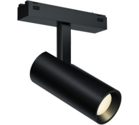 Трековый магнитный светодиодный светильник iLEDEX VISION48/25 4825-042-D34-8W-40DG-3000K-BK