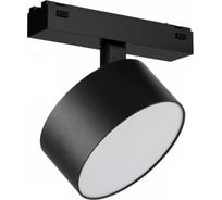 Трековый магнитный светодиодный светильник iLEDEX VISION48/25 4825-047-D120-15W-110DG-3000K-BK