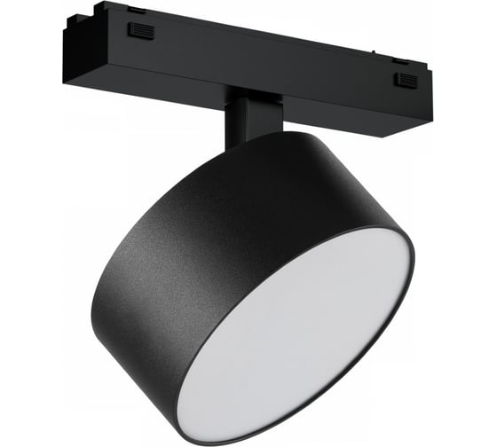 Трековый магнитный светодиодный светильник iLEDEX VISION48/25 4825-047-D120-15W-110DG-3000K-BK 1