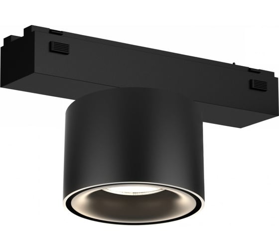 Трековый магнитный светодиодный светильник iLEDEX VISION48/25 4825-049-D74-10W-60DG-4000K-BK