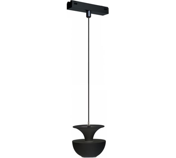 Трековый магнитный светодиодный светильник iLEDEX VISION48/25 4825-044-D80-6W-38DG-4000K-BK
