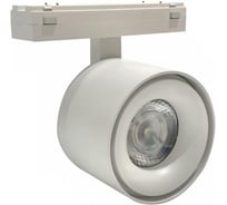 Трековый магнитный светодиодный светильник iLEDEX VISION48/25 4825-049-D74-10W-60DG-3000K-WH