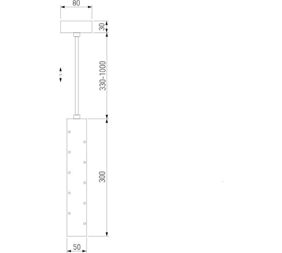 Подвесной светильник Elektrostandard 50214 1 LED хром a055666